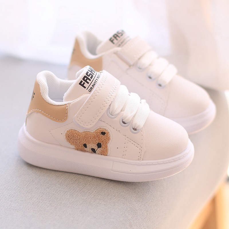 Athletic Outdoor 21-30 Size Children's Anti-slip wear-resistant Casual Shoes Kids White Sneakers Girls Boys Soft-soled Walking 230915