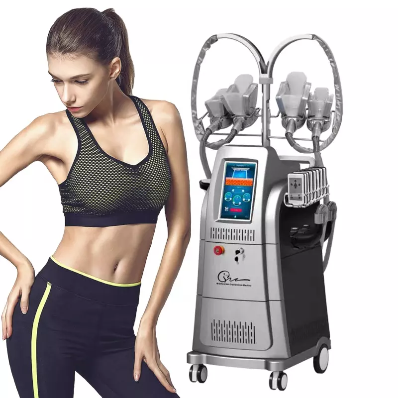 Lower Price Cryolipolysis 4 Handles Fat Freezing Machine Ultrasonic Cavitation Lipo Laser RF Body Shaping Sculpting Machine