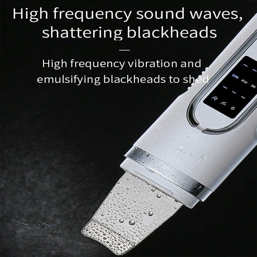 Electric Face Scrubbers Electric Skin Scrubber Cleaning Pore Blackhead Removal Peeling White L230920
