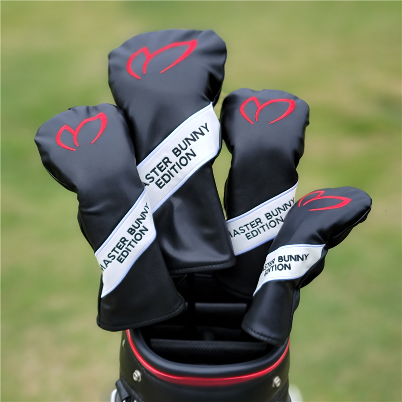 Other Golf Products Many Styles Master Bunny Edition Golf Covers Golf Headcover Golf Wood Head Cover for Driver460cc Fairway Hybird Iron Cover 230915