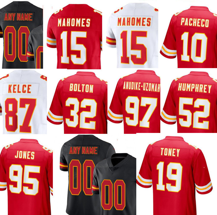 Football Jersey Kansas''City''Chiefs''custom women youth Patrick Mahomes Isiah Pacheco Kadarius Toney Marquez Valdes-Scantling Travis Kelce Rashee Rice