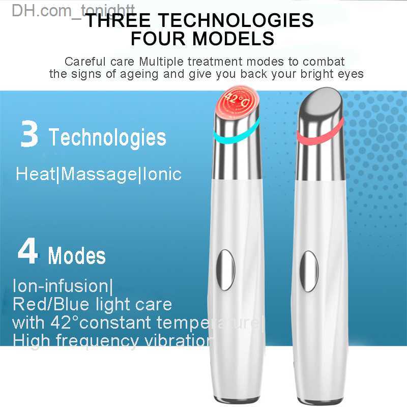 Beauty Equipment eye cosmetic massager instrument led photon therapy hengdin heating vibration dark circle eye bag skin eye care Q230916