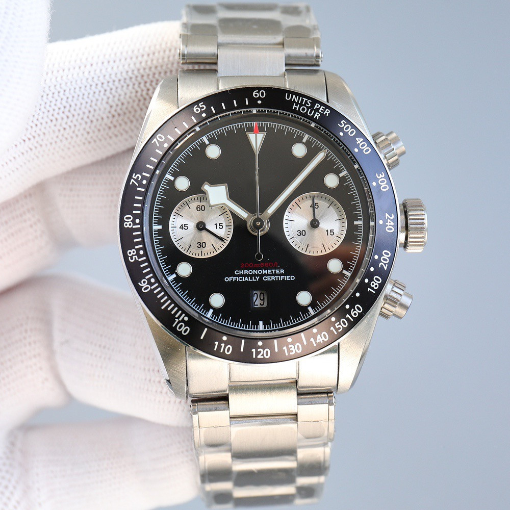 Black Bay BB58 M79360N AAAAA 5A Quality SuperClone 41mm Men Watches Automatic Mechanical Chronograph 7750 With Gift Box Sapphire Crystal A018