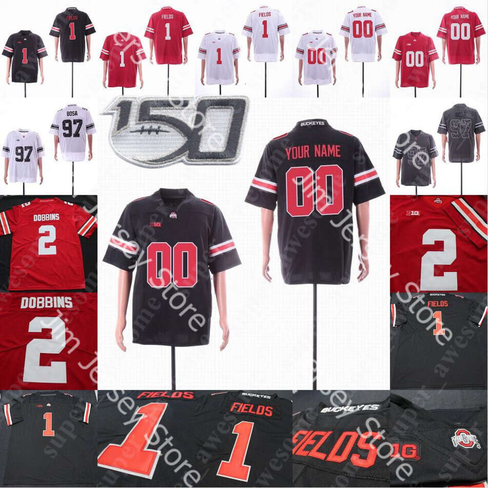 American College Football Wear Ohio State Buckeyes Football Jersey James Laurinaitis 12 Denzel Ward 7 Joey Galloway Troy Smith Mike Vrabel Paul Warfield Mike Sensib