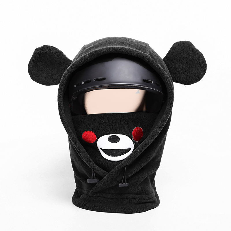 Ski Helmets Outdoor Cartoon Skiing Skateboard Helmet Headgear Warm Skiing Hat Snowboard Rabbit Country Skiing Equipment Snowcap 230915