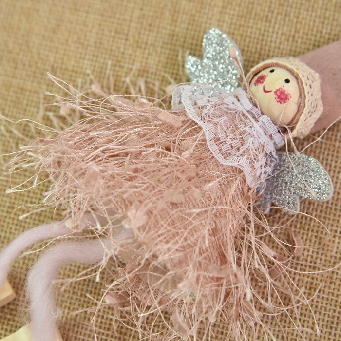Lace Angel Hanging Christmas Ornaments - Festive Party Window Decor Gifts