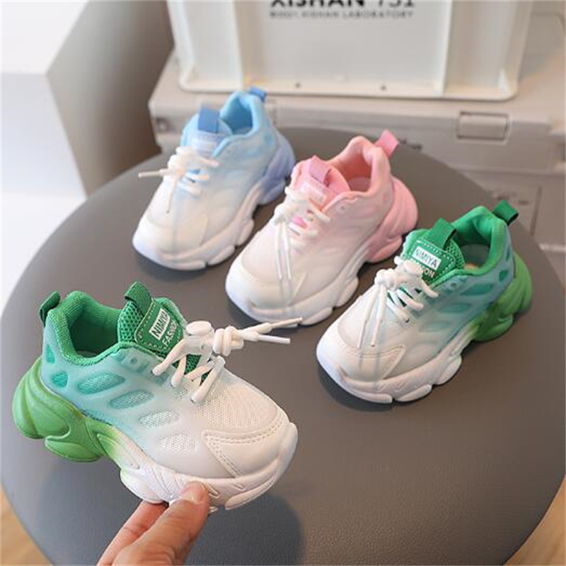 Outdoor Children Sports Shoes Light Breathable Boys Girls Sneakers Fashion Kids Athletic Shoe Infant Toddler Shoes baby First Walkers