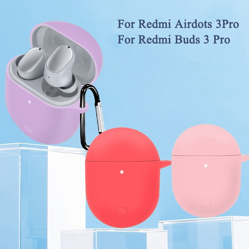 Earphone Accessories Soft Silicone Case for Xiaomi Redmi Airdots 3Pro Buds 3 Pro Wireless Earbuds Protect Shell Headphone Protection 230918