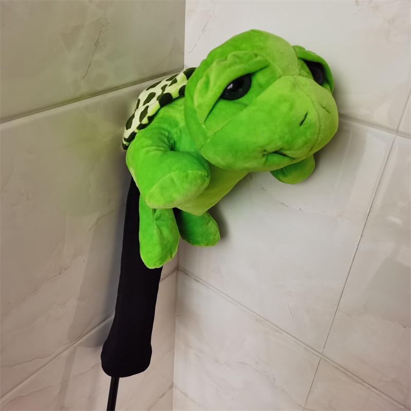 Other Golf Products Animal Golf Wood Head Covers Golf Driver 460cc No 1 Headcover Plush Tiger Turtle Protecter Mascot Novelty Cute Gifts 230915