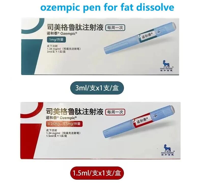 Ozm pic Pre Filled Pen1.5ml 3ml Fat Dissolve Semaglutides Solution Pen Saxendas lose weights Slimming
