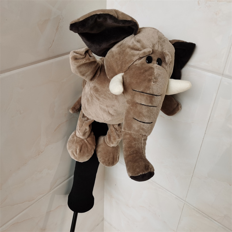 Other Golf Products Animal Golf Wood Head Covers Golf Driver 460cc No 1 Headcover Plush Tiger Turtle Protecter Mascot Novelty Cute Gifts 230915