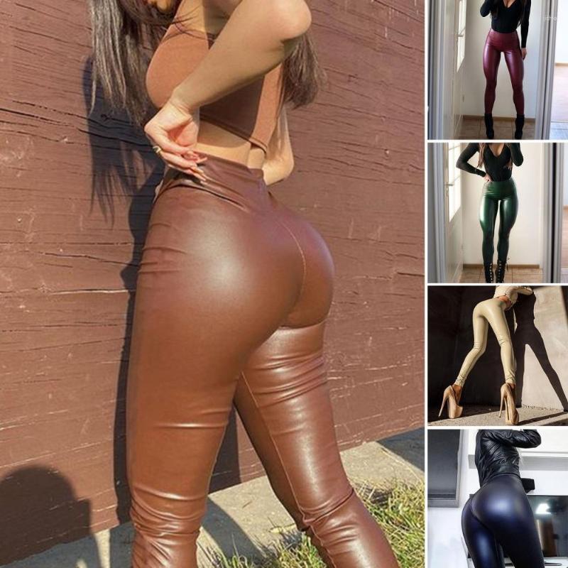 Womens Pants Dressing Spring Autumn Flattering Waistband Pencil Leggings For Daily Wear