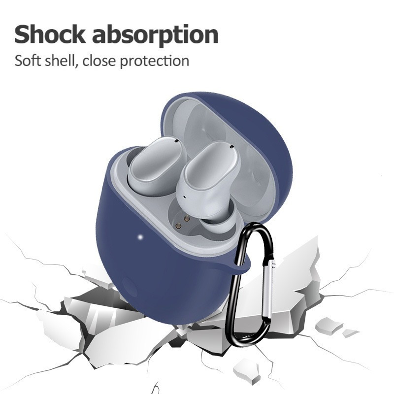 Earphone Accessories Soft Silicone Case for Xiaomi Redmi Airdots 3Pro Buds 3 Pro Wireless Earbuds Protect Shell Headphone Protection 230918