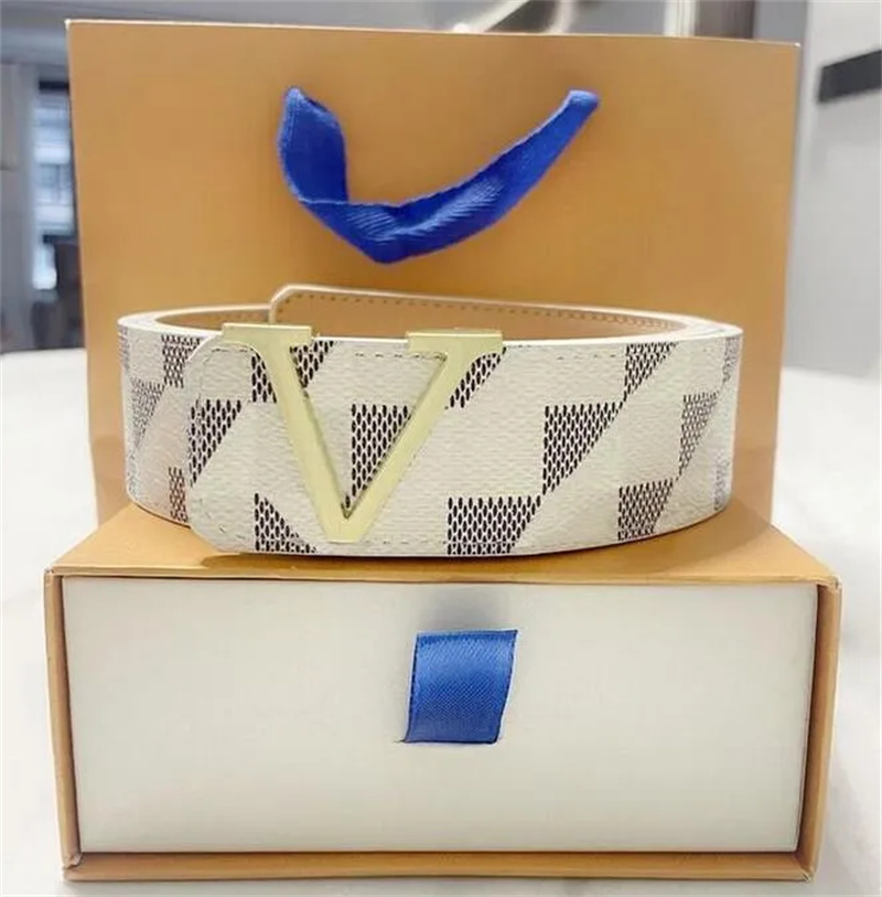 Designer belt fashion buckle genuine leather belt Width 3.8cm 15 Styles Highly Quality designer men women mens belts