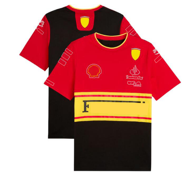 F12025 Short Sleeve Shirt F1logo Racing Polo Shirt Same Customised