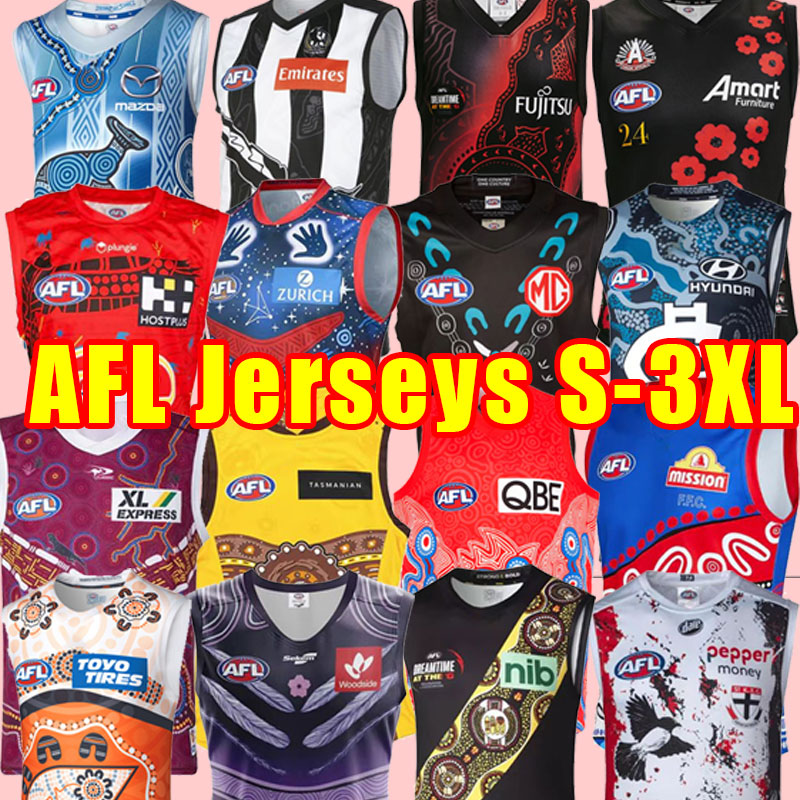 geelong cats rugby jerseys AFL Essendon Bombers Melbourne Blues Adelaide Crows St Kilda Saints 22 23 GWS Giants GUERNSEY Tasmania West Coast Eagles