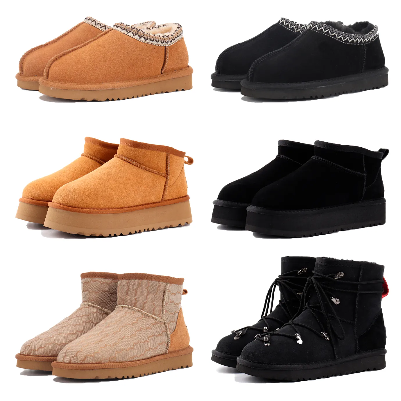Boots designer tazz slippers slipper australia fluffy platform slippers scuffs wool shoes winter boot classic casual women outside shoes G2329