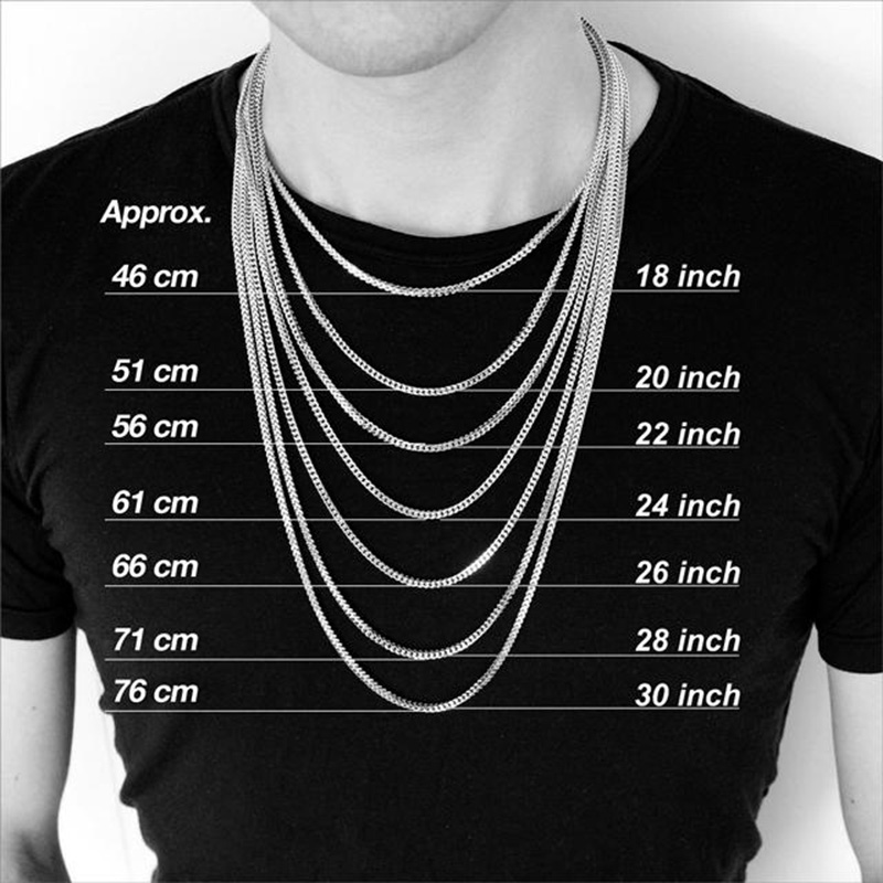 Miami Cuban Chains Necklace for Men Women Basic Punk Hip Hop Jewelry Stainless Steel Gold Cuban Link Chain Chokers Necklace