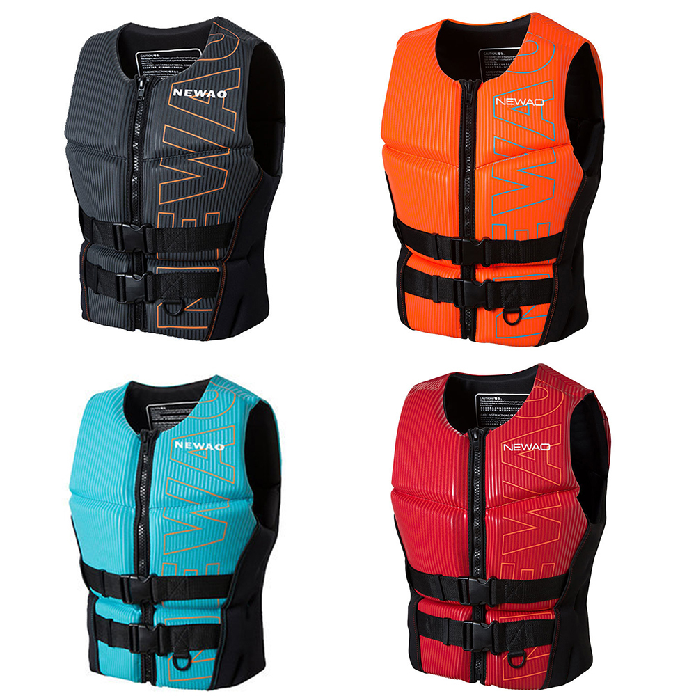Life Vest Buoy Adults Life Jacket Neoprene Water Sports Safety Life Vest for Water Ski Wakeboard Swimming Fishing Boating Kayak Safety Cloth 230919