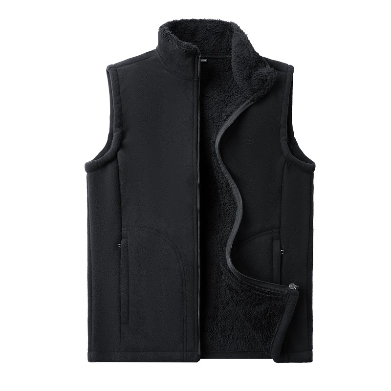Men's Vests Plus Size Cashmere Men Sleeveless Vest Jackets Fashion Wool Male CottonPadded Coats Warm Waistcoats Clothing 8XL 230919