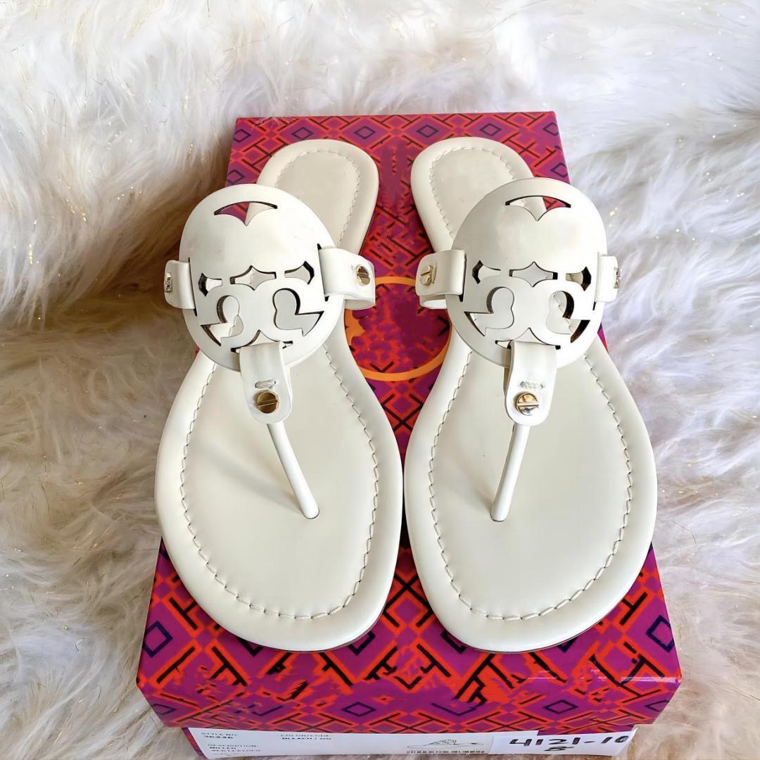 Summer Women's Sandals Genuine Leather Women's Slippers Summer Luxury Flat Hollow Slippers Women's Beach Sandals Party Wedding Oran Slippers Size 35-43