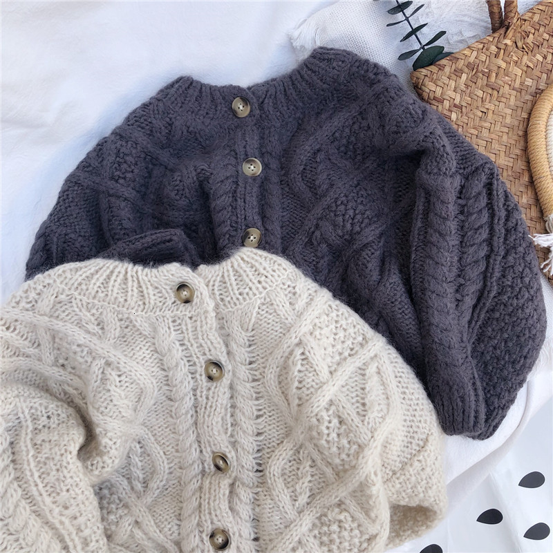 Cardigan Boys And Girls Spring And Autumn Sweater Baby Kids Knit Cardigan Sweater Clothes Korean StyleTwist Shape Girls Clothing 230919