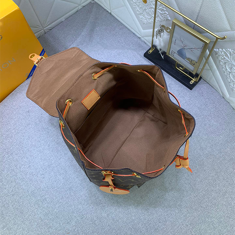 designer Backpack luxury Women small Backpack Large capacity Fashion Casual High Quality Leather School Bag lady handbag presbyopic package 5 colors 45515