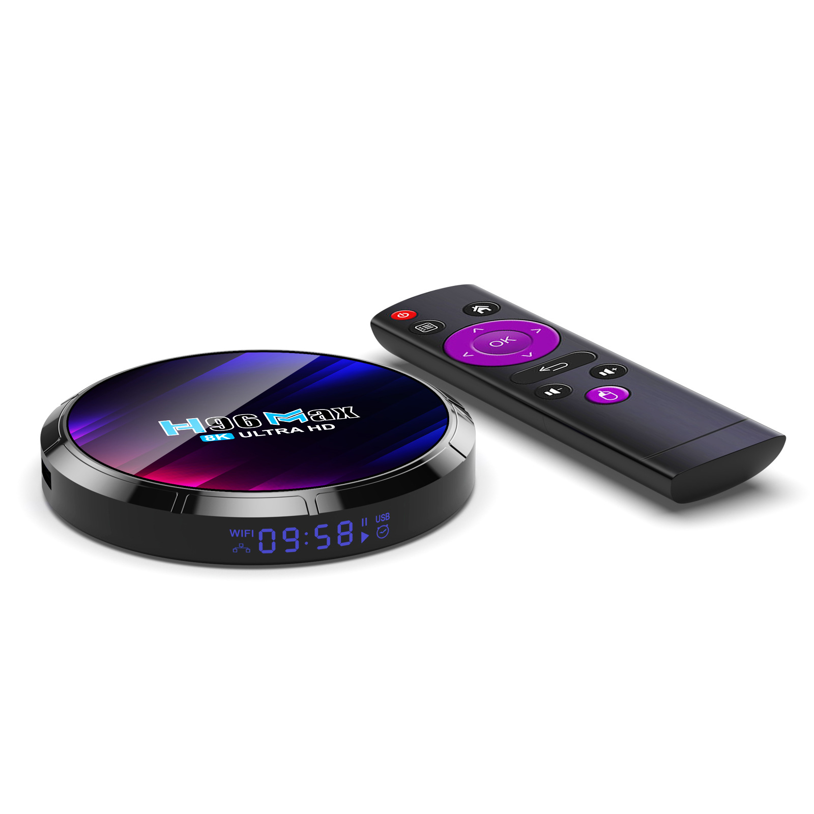 2023 Android 13 TV BOX H96 MAX RK3528 Dual Wifi 2.4G 5G 8K HDR Media Player AV1 Wifi6 3D BT5.0 4GB64GB Smart Set Top Box H96max