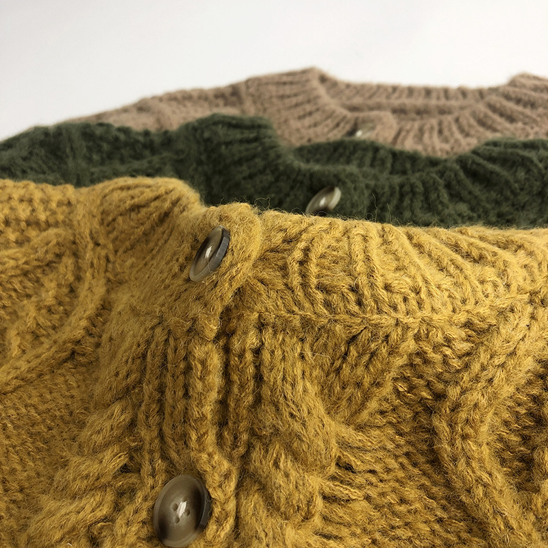 Cardigan Baby Sweaters Autumn Winter Children Clothing Boy Girl Warm Knit Sweater Korean Fashion Kids Wool Coats Single Breasted Cardigan 230919