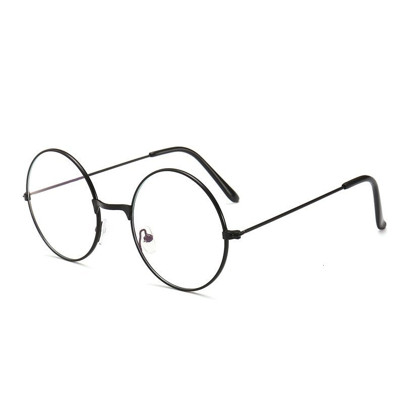 Sunglasses Frames Men And Women Retro Round Blue Light Computer Mirror Reading Playing Games Eye Protection Decorative Glasses 230919