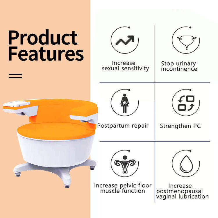 Strengthen Inner Pelvic Floor Muscles Stimulation Machine Postpartum Repair Training Chair