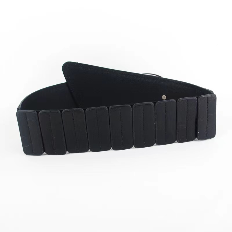 Belts European and American rivet waistband women s decoration fashionable versatile personalized elastic waist closure wide p 230919