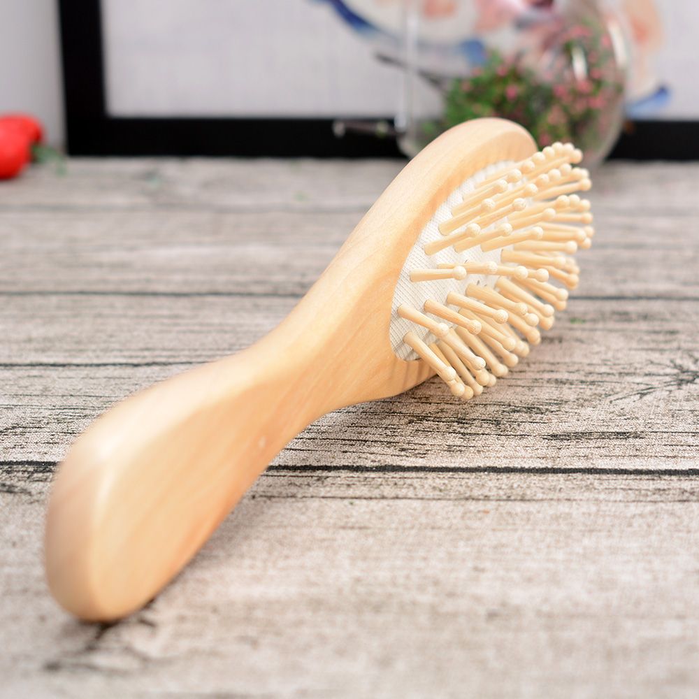 Wood Comb Professional Healthy Paddle Cushion Loss Mas Brush Hairbrush Scalp Care Healthy Bamboo 3Wgdf Znkmf ZZ