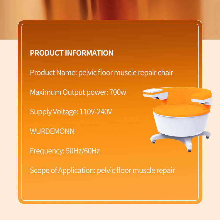 Strengthen Inner Pelvic Floor Muscles Stimulation Machine Postpartum Repair Training Chair