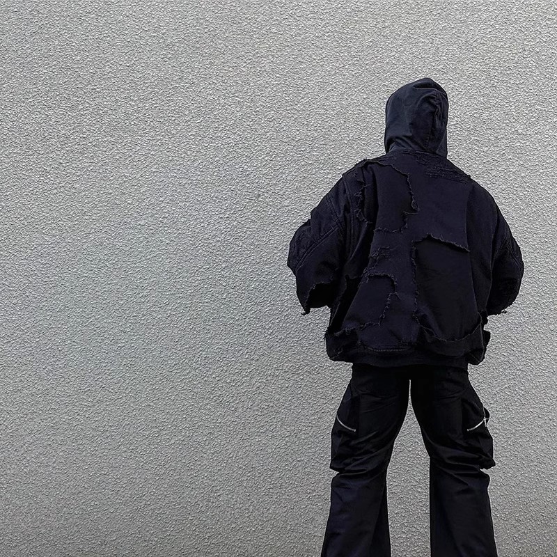 Bale Washed Oversized Straight Leg Pants Loose Men Oversized With Wide Leg Flared Pants Men Loose Causal Pants