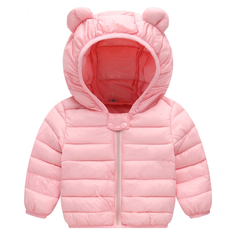 Down Coat Baby Kids Hooded Down Jackets Boys Winter Clothing Children Lightweight Cotton-Padded Coats Toddler Girls Zipper Outerwear WTC20 230919