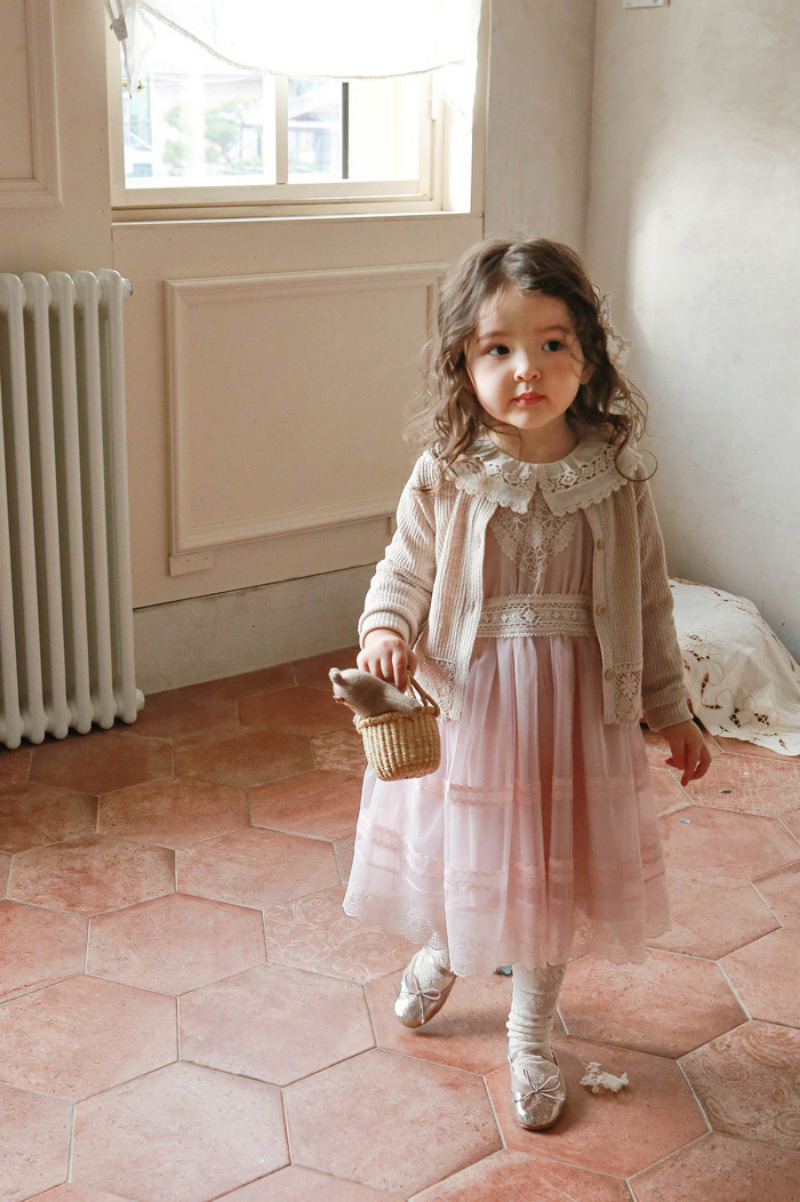 Cardigan Baby Cute Lace Top Girls Infant Air-conditioned Shirt Casual Sunscreen Cardigan Jacket All-match Cardigan 0-5years Clothes 230919