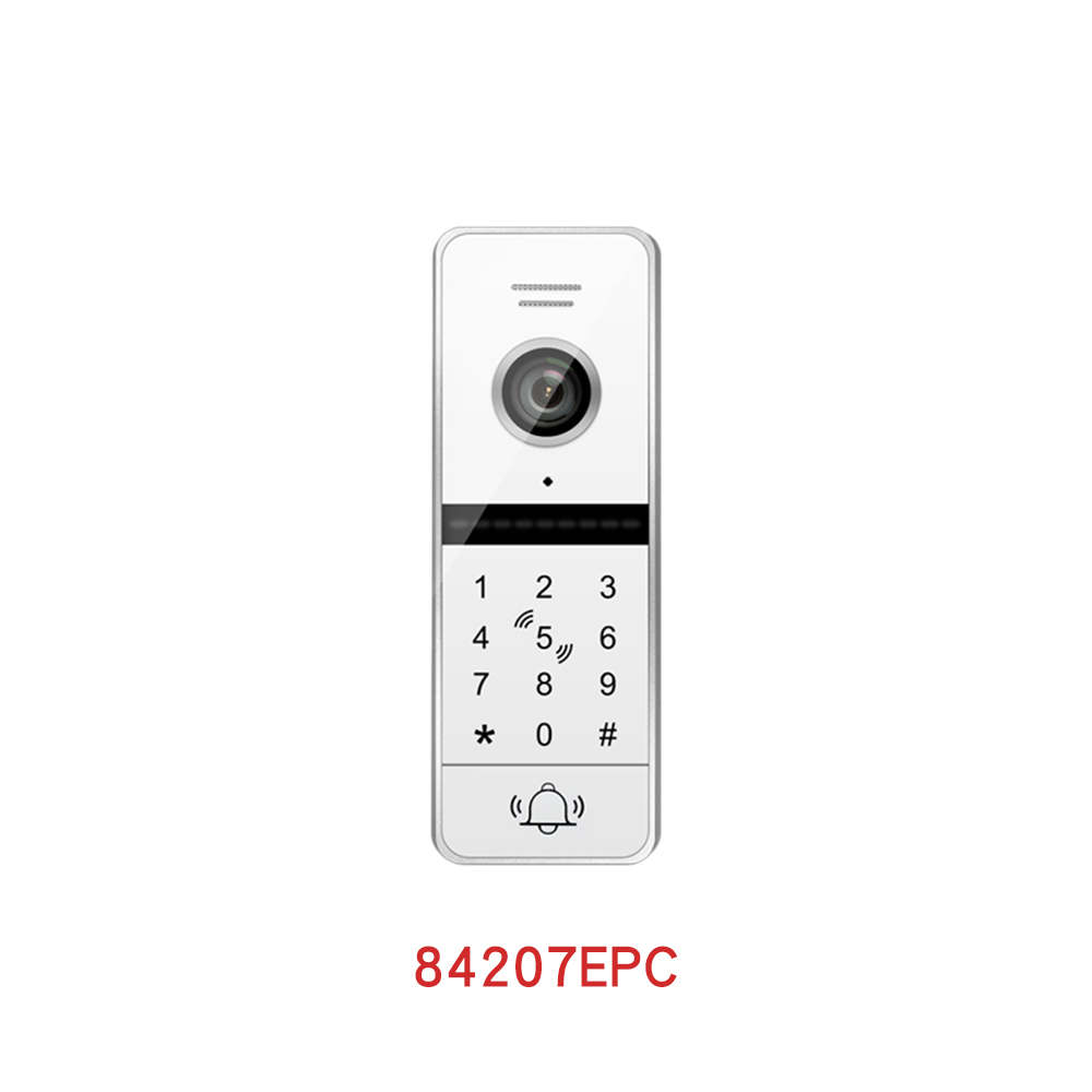 New Monitor 1080P 7 inch Toouch Button Screen with 1080P Outdoor Doorbell Video Intercom For Home Villa