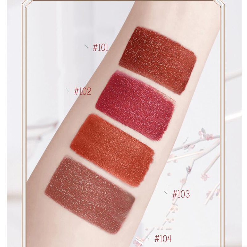 Lipstick Velvet Matte carved Lipstick Set does Not Stick To the Cup Lip Stick Lip Tint Korean Makeup gift set for women 230919