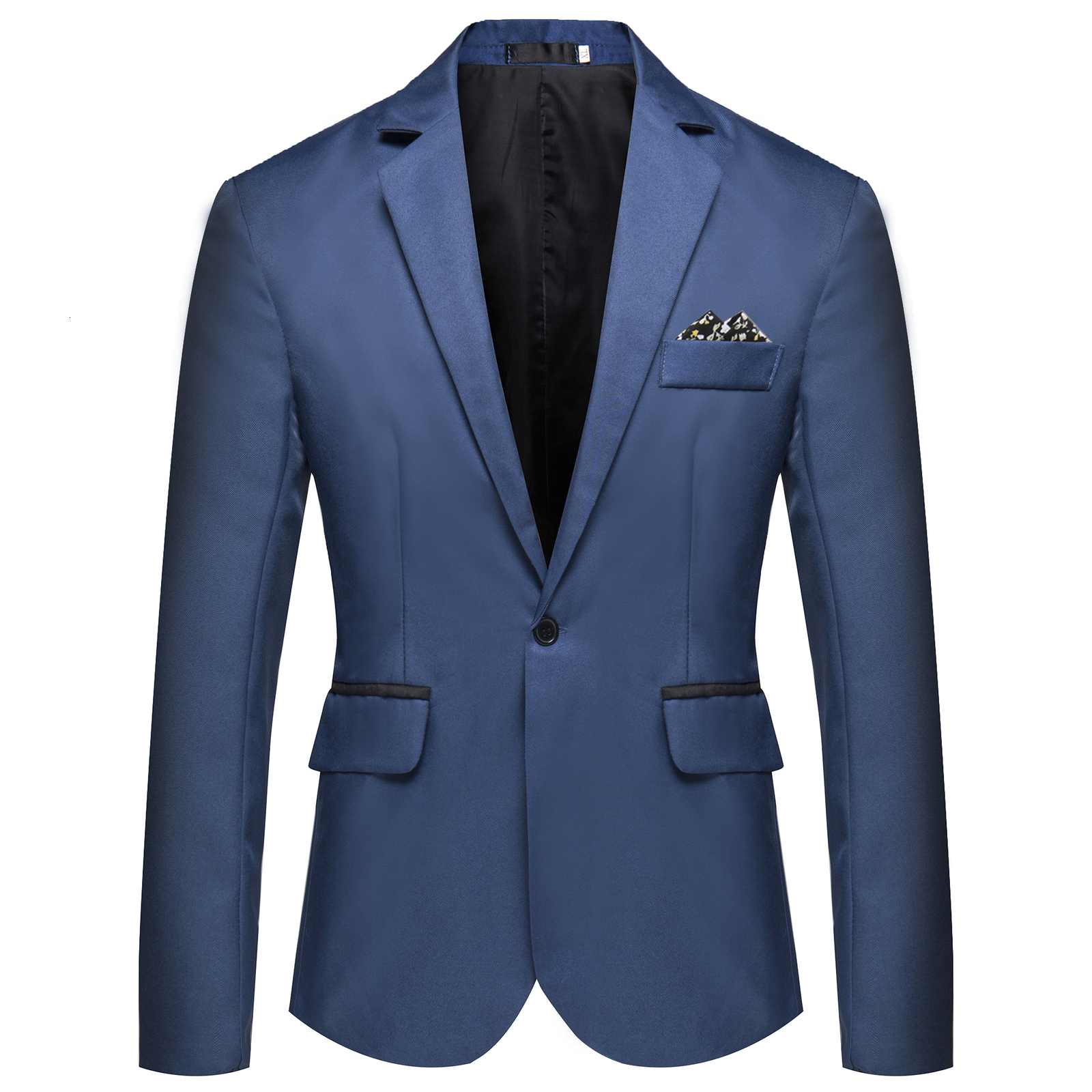 Men's Suits Blazers Men's Fashion Bussiness Blazer Casual Solid Color Wedding Blazer Jacket Slim Fit Suit Jacket 230919