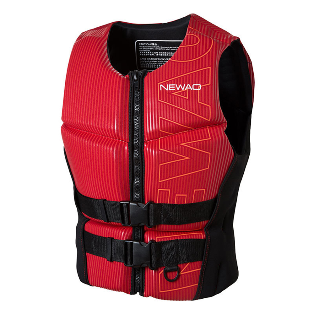 Life Vest Buoy Adults Life Jacket Neoprene Water Sports Safety Life Vest for Water Ski Wakeboard Swimming Fishing Boating Kayak Safety Cloth 230919