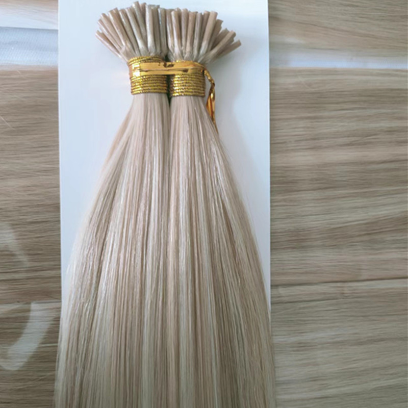 Hot Selling I Tip Human Hair Extensions Fusion Hair Black Brown Blonde Pre-bonded 1g/s 200g/lot 100% Human Hair 12-24Inch Cheap