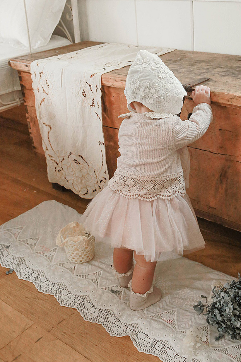 Cardigan Baby Cute Lace Top Girls Infant Air-conditioned Shirt Casual Sunscreen Cardigan Jacket All-match Cardigan 0-5years Clothes 230919