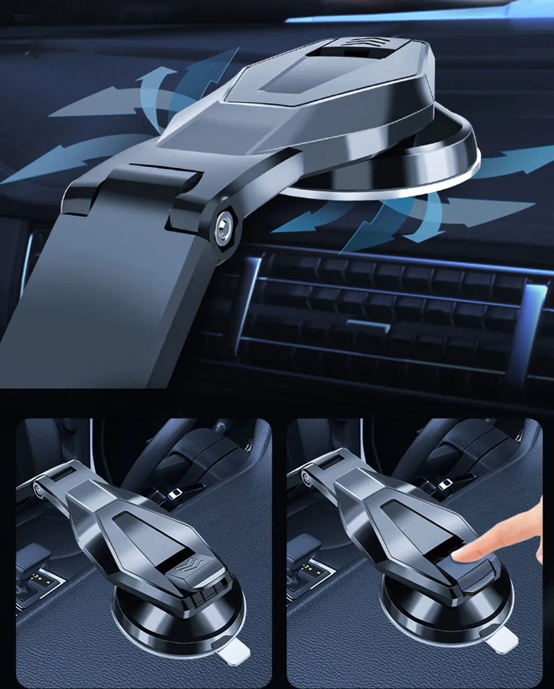 360 degree car phone holder dashboard mount for windscreen windshield desk for Samsung iPhone Multiple phone models