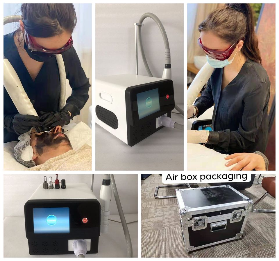 Professional Portable Picosecond Tattoo Removal Lazer Machine ND YAG Lazer Skin Rejuvenation Device Q Switched Nd Yag Laser Machine