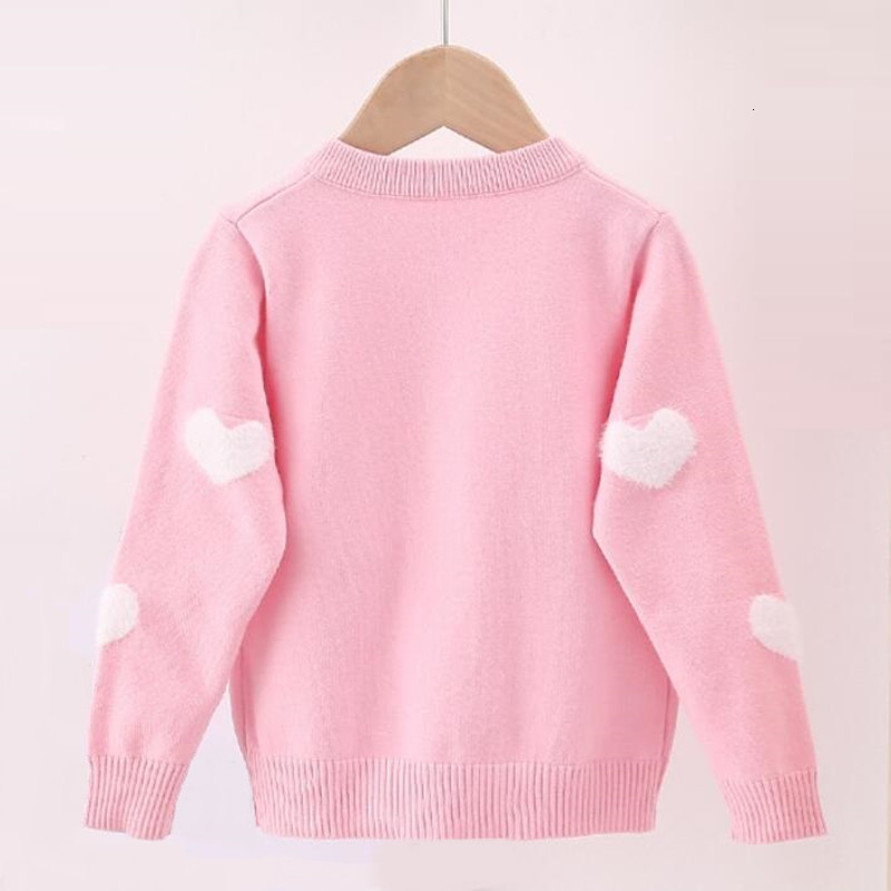 Cardigan Autumn Winter Baby Toddler Clothes Girls Sweaters Knitted Sweater Cardigan Long Sleeve Girls Coat Kids Jacket Children Outerwear 230919