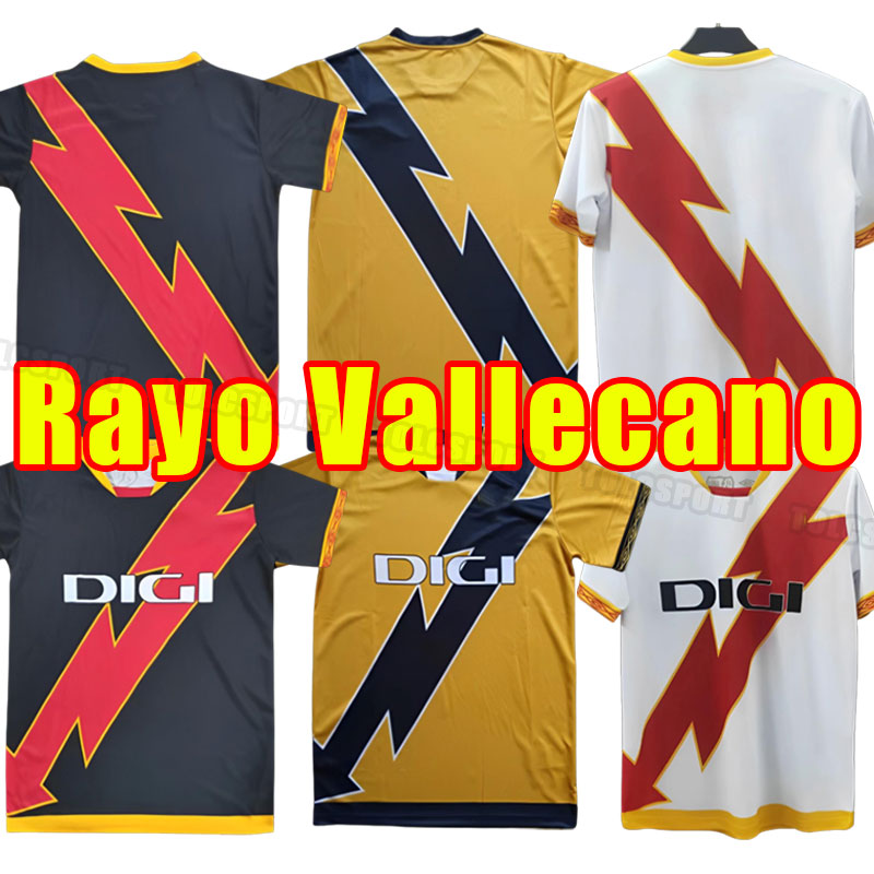 23 24 Rayo Vallecano soccer jerseys home away Isi bebe Qasmi Alvaro Andres Fran Garcia santi Comesana camisetas de futbol football shirts 2023 2024 Men Kids Uniforms