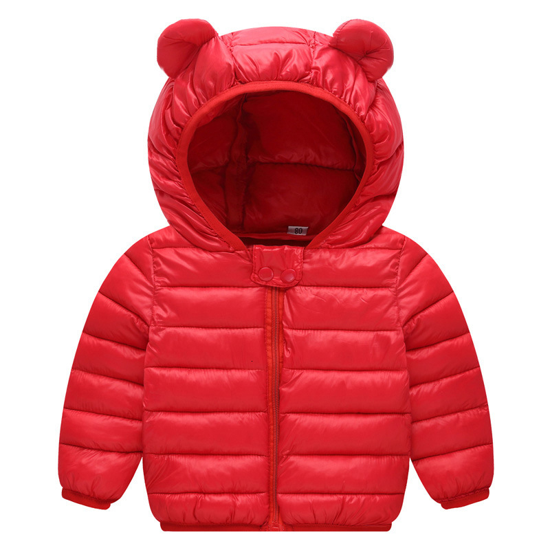 Down Coat Baby Kids Hooded Down Jackets Boys Winter Clothing Children Lightweight Cotton-Padded Coats Toddler Girls Zipper Outerwear WTC20 230919