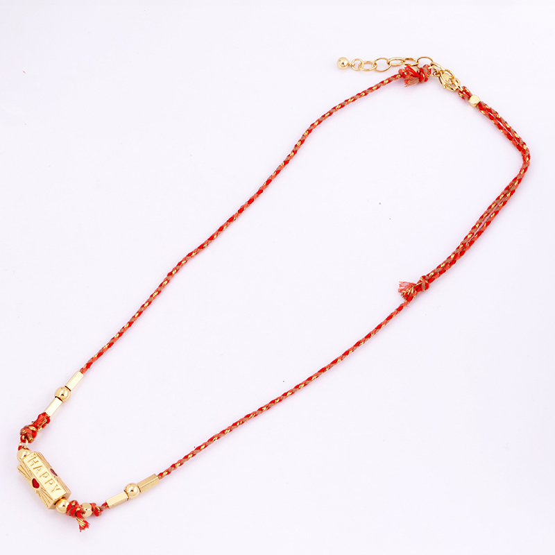 Charms Necklace Amour Turkish Blue Pink Long Knotting Beaded Boho Jewelry Women Sweater Amulet Party Summer Beach Gift For Her 230915