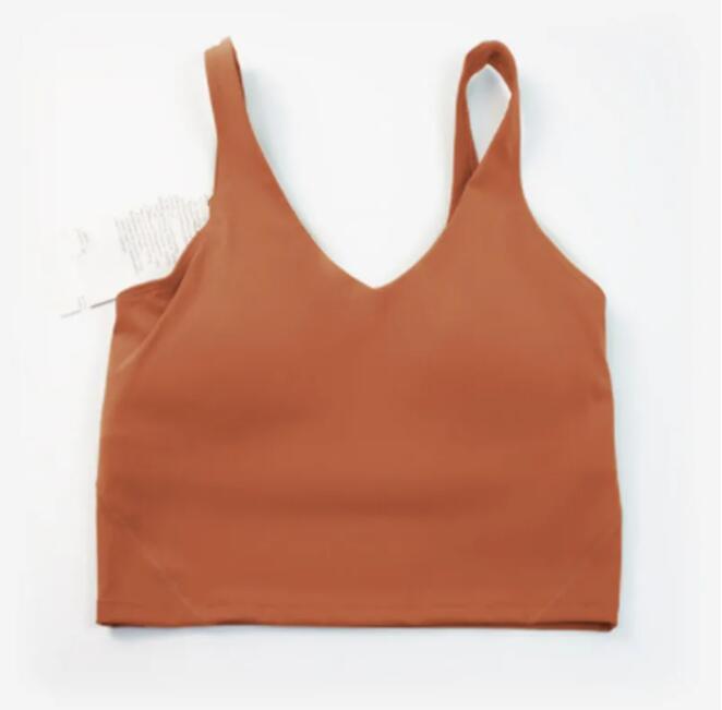 Women's Yoga Bra Summer U-shaped No Steel Ring Built-in Chest Pad Sports Bra for Women Gym Sleeveless Fitness Yoga Fashion Tank Top Bras